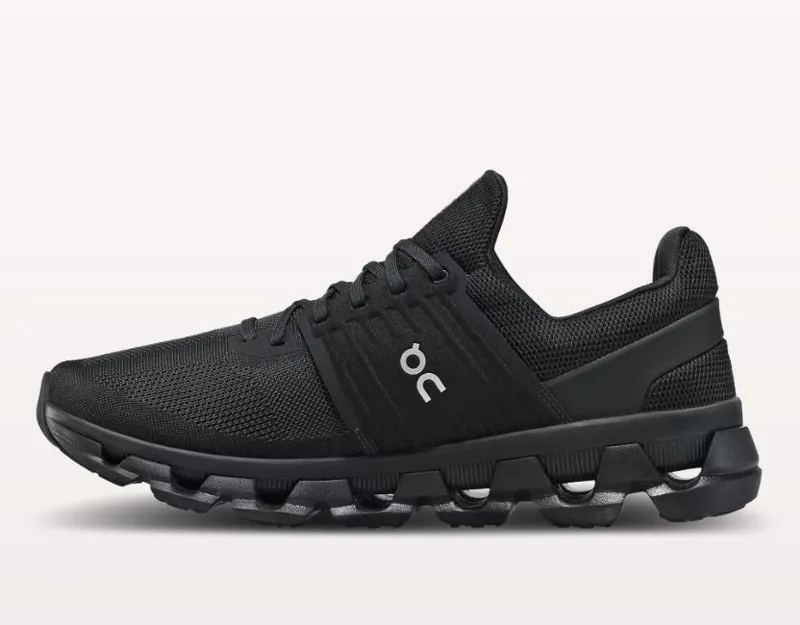 On Running Men's Cloudswift 3 AD Shoes in All Black-1